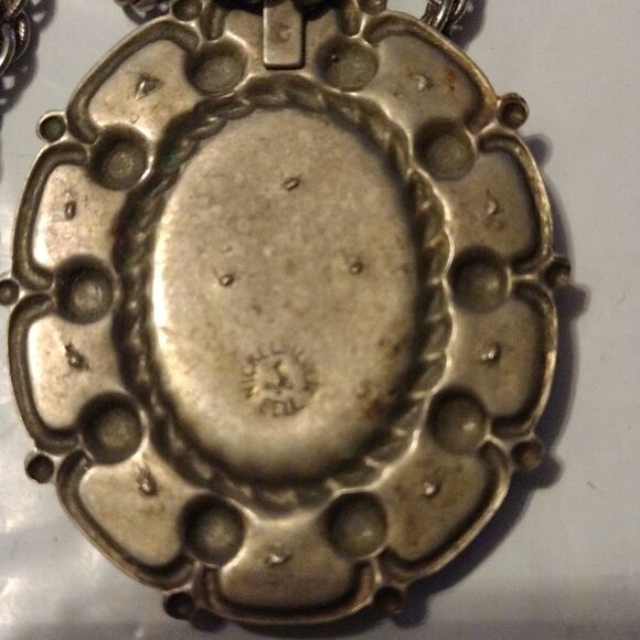 Vintage Nickel Silver Bell necklace - Picture 2 of 5